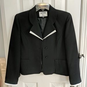 Kasper black blazer